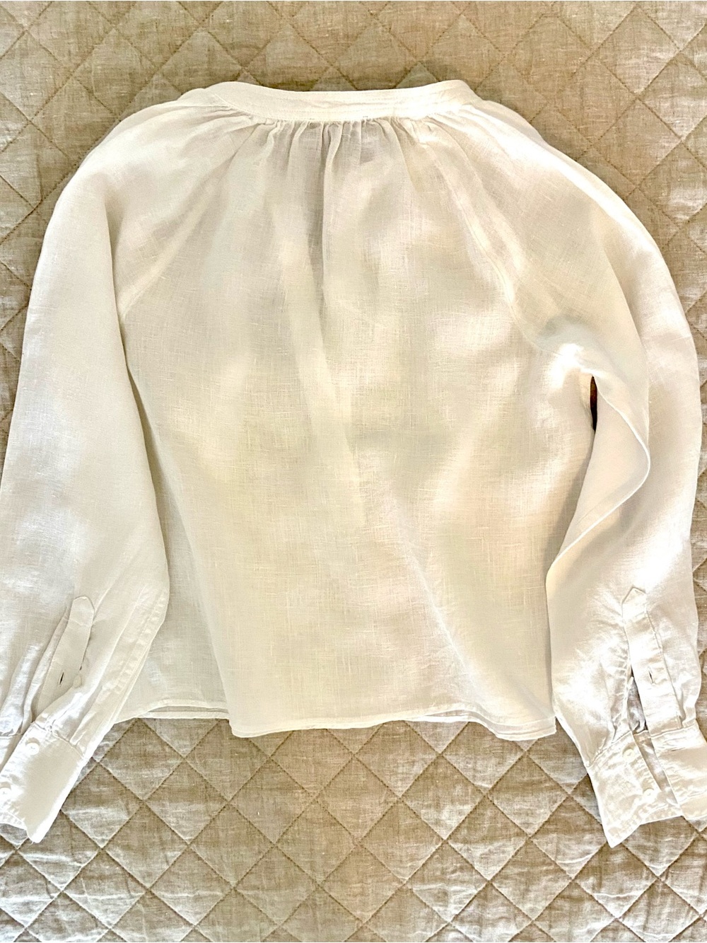 J. Crew Cabana Linen Top - Picture 5 of 9